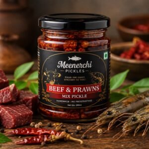 Beef & Prawns Pickles | Meenerchi Pickles